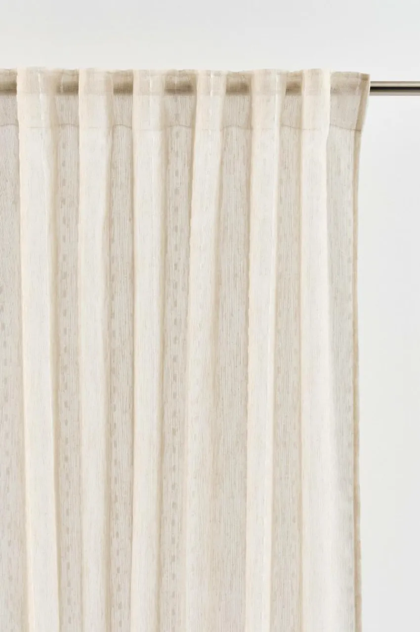 Multifunktionsgardiner|Jotex QUILO Multifunktionsgardin 2-pack Beige