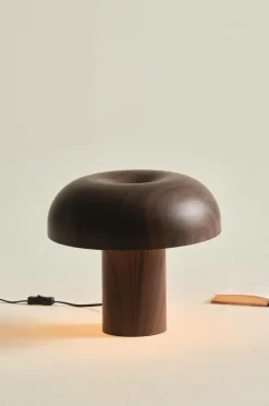 Bordslampor|Jotex RAGGE Bordslampa Valnötsbrun