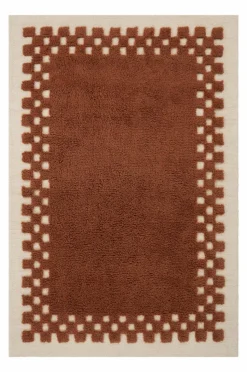 Ullmattor|Jotex RAVA Ullmatta 200x300 Cm Brun/Naturvit