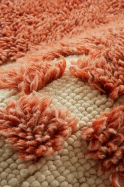 Ullmattor|Jotex RAVA Ullmatta 200x300 Cm Orange/Naturvit