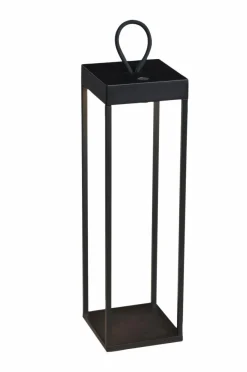 Utebelysning|Utebelysning|Jotex RAVELLO LED Ljuslykta Utomhus 50 Cm Svart