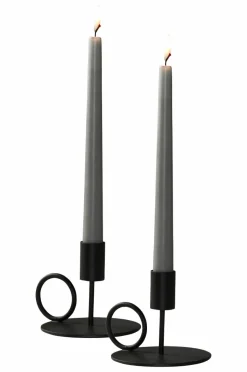 Ljusstakar|Jotex REGGIE Ljusstake 2-pack Svart