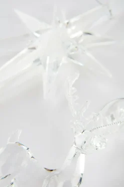 Juldekoration|Jotex REINDEER Juldekoration 4-pack Transparent