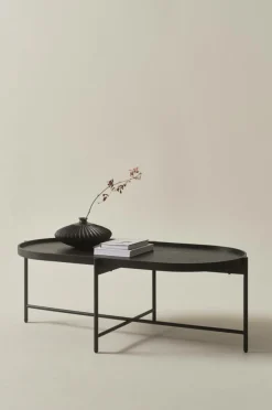 Bord|Jotex RENO Soffbord 60x120cm Svart ekfaner