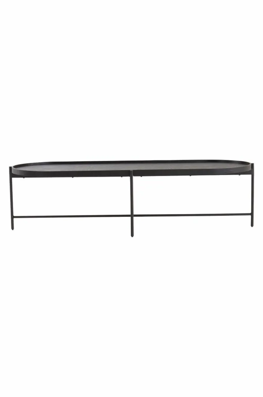 Bord|Jotex RENO Soffbord 60x160cm Svart ekfaner