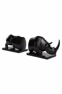 Prydnadssaker|Förvaring|Jotex RHINO Bokstöd 2-pack Svart