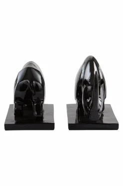 Prydnadssaker|Förvaring|Jotex RHINO Bokstöd 2-pack Svart