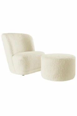 Fåtöljer|Barnmöbler|Jotex RICHMOND TEDDY MINI Barnfåtölj Naturvit