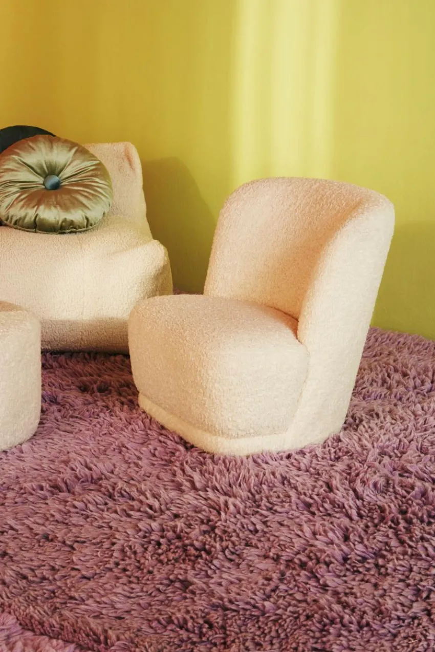 Fåtöljer|Barnmöbler|Jotex RICHMOND TEDDY MINI Barnfåtölj Naturvit