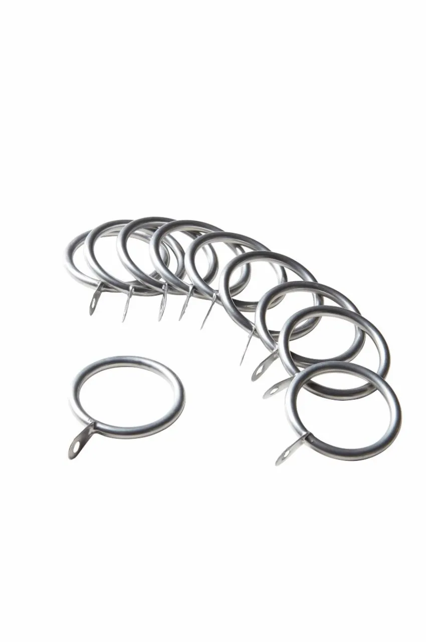Gardintillbehör|Jotex RINGIS Gardinring 10-pack Silver