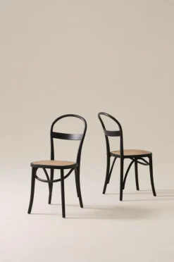 Stolar|Jotex RIPPATS Stol 2-pack Svart
