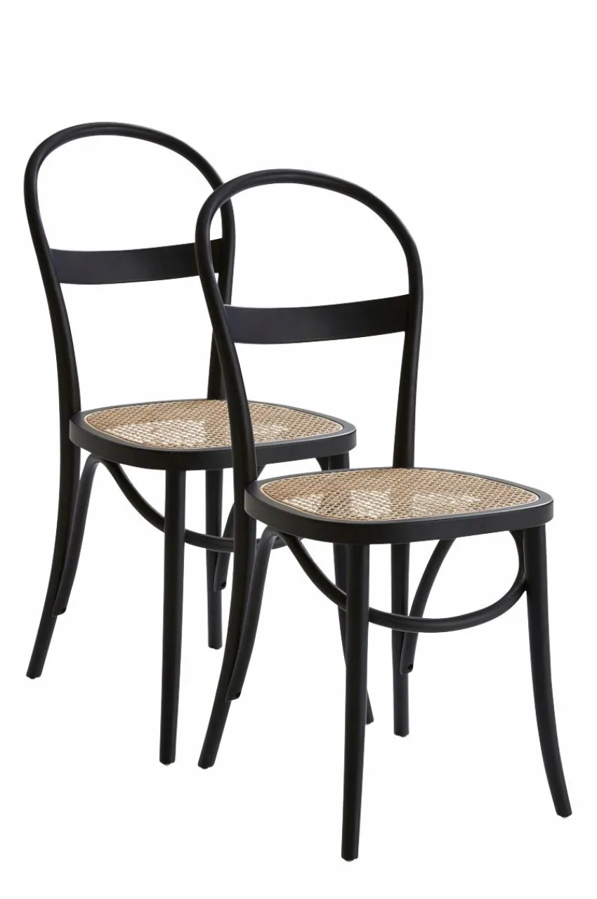 Stolar|Jotex RIPPATS Stol 2-pack Svart
