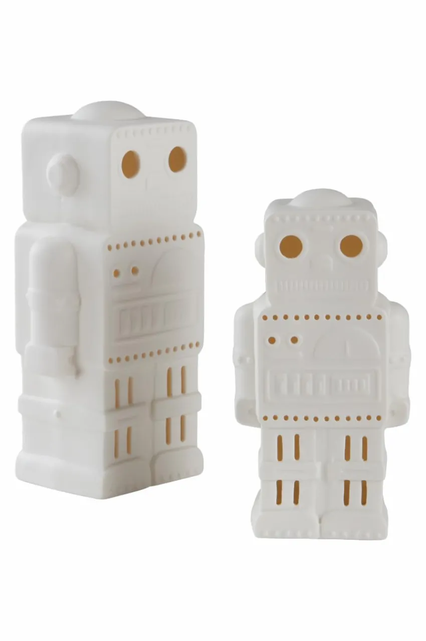 Barnlampor|Barnlampor|Jotex ROBICS Nattlampa/dekoration 2-pack Vit