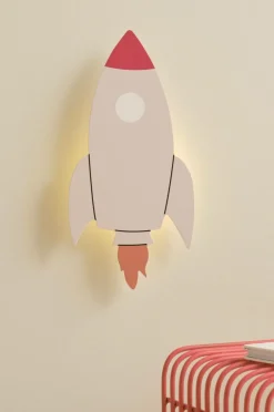 Barnlampor|Barnlampor|Jotex ROCKET Vägglampa Batteridriven LED Ljusgrå