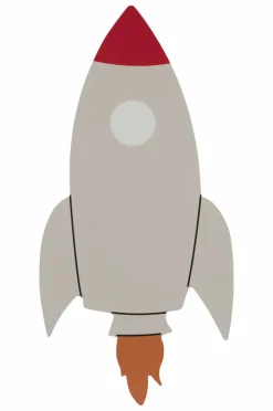 Barnlampor|Barnlampor|Jotex ROCKET Vägglampa Batteridriven LED Ljusgrå