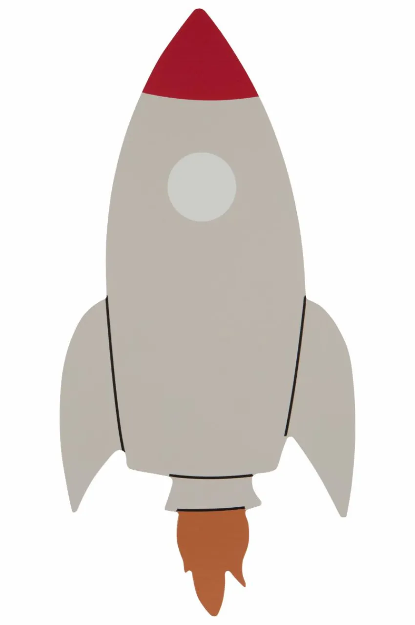 Barnlampor|Barnlampor|Jotex ROCKET Vägglampa Batteridriven LED Ljusgrå
