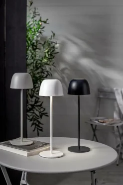 Utebelysning|Utebelysning|Jotex RONDA USB Uppladdningsbar Bordslampa Svart