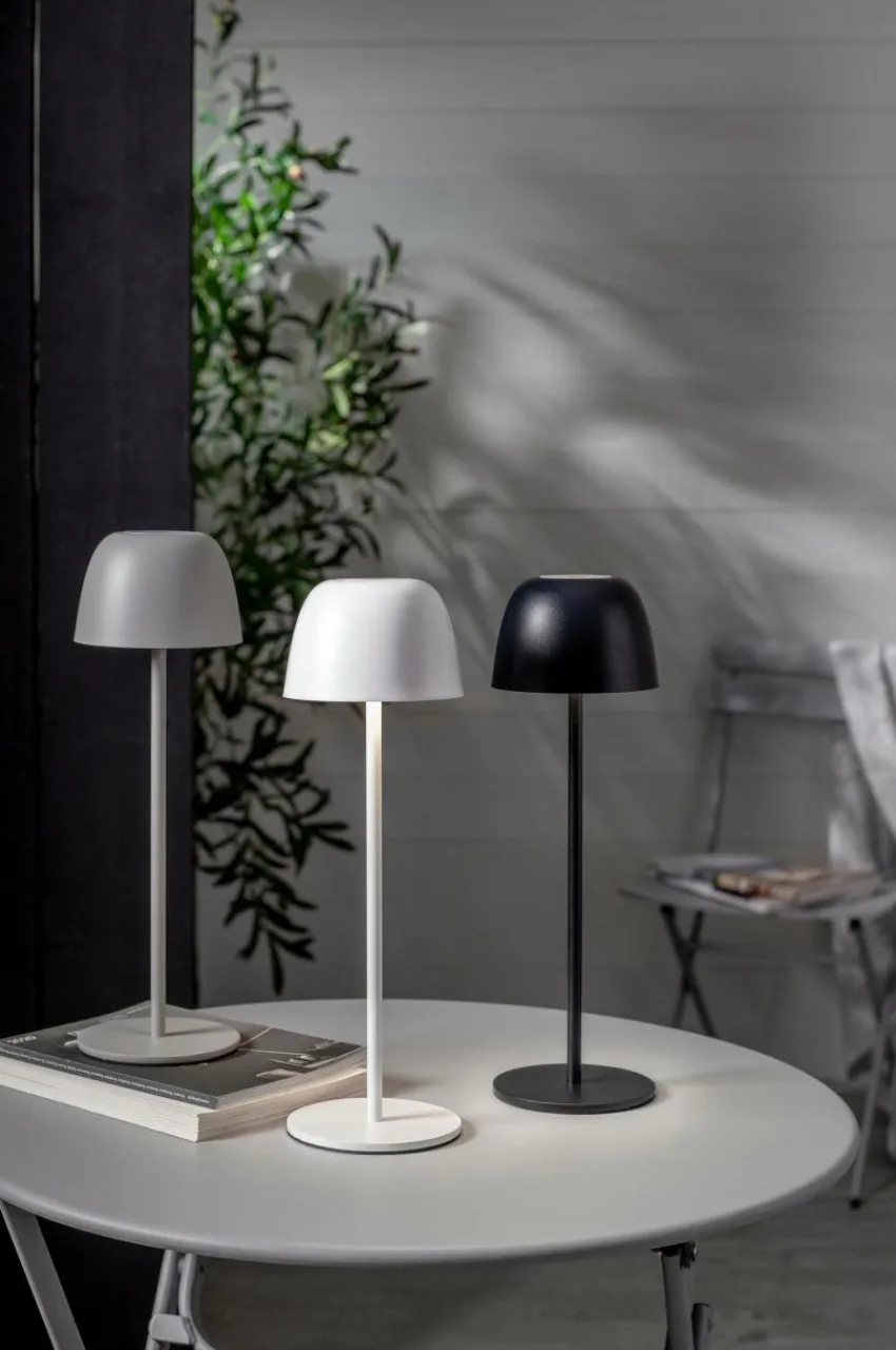 Utebelysning|Utebelysning|Jotex RONDA USB Uppladdningsbar Bordslampa Svart
