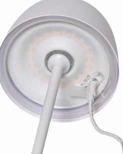 Utebelysning|Utebelysning|Jotex RONDA USB Uppladdningsbar Bordslampa Vit
