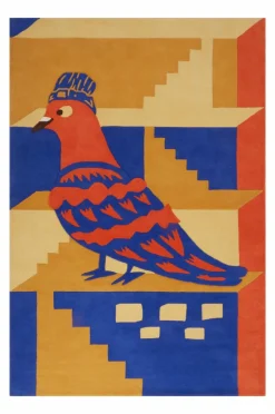 Ullmattor|Jotex ROOF PIGEON Ullmatta 200x300 Cm Multi