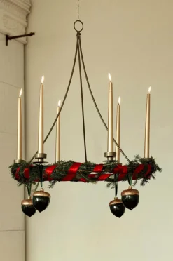 Julbelysning|Ljusstakar|Jotex ROSENDAL Ljuskrona Guld