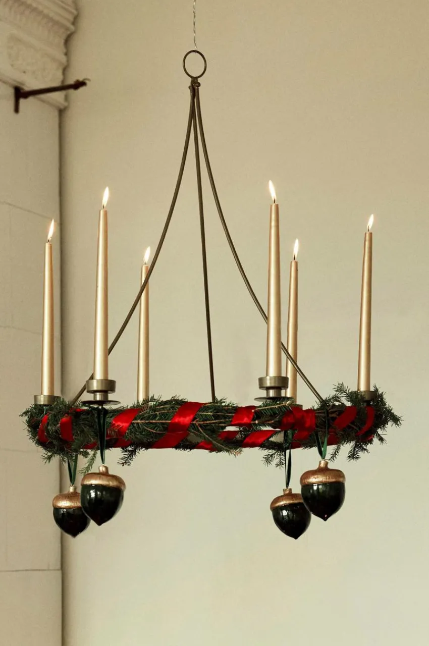 Julbelysning|Ljusstakar|Jotex ROSENDAL Ljuskrona Guld