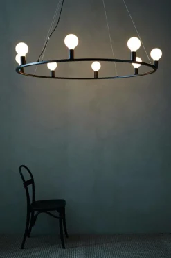 Taklampor|Kristallkronor & Takkronor|Jotex ROYAL Taklampa ø 120 Cm Svart