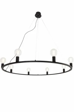 Taklampor|Kristallkronor & Takkronor|Jotex ROYAL Taklampa ø 120 Cm Svart