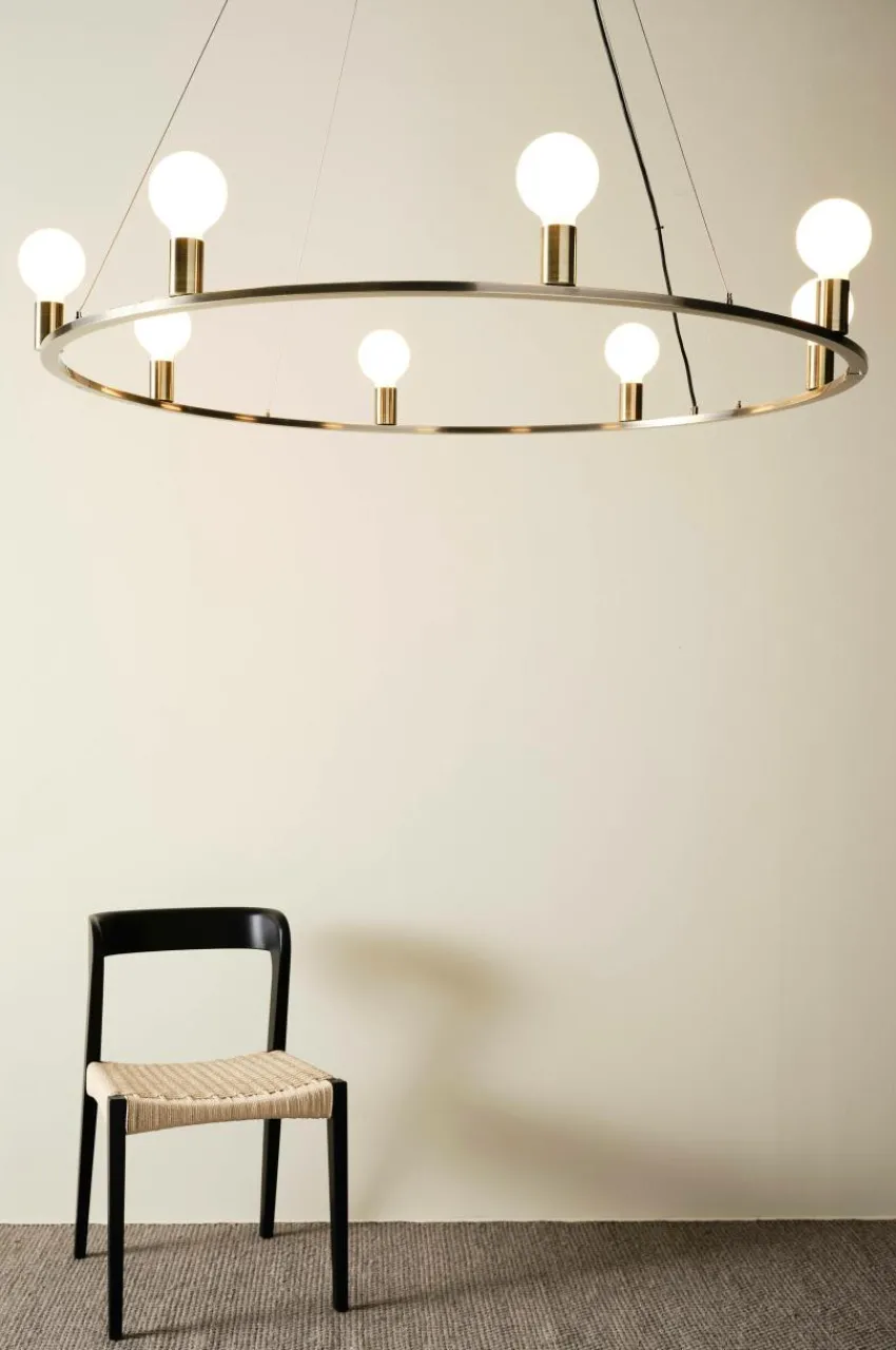 Taklampor|Kristallkronor & Takkronor|Jotex ROYAL Taklampa ø 120 Cm Mässing