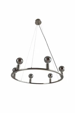 Taklampor|Kristallkronor & Takkronor|Jotex ROYAL Taklampa ø 80 Cm Krom