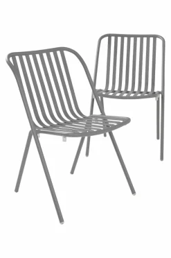 Utestolar & Utepallar|Utemöbler|Jotex ROYAN Utestol 2-pack Grå