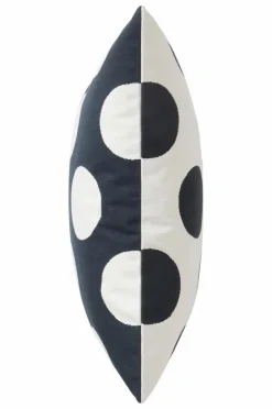 Prydnadskuddar & Fodral|Jotex RUE Kuddfodral 50x50 Cm Svart/vit