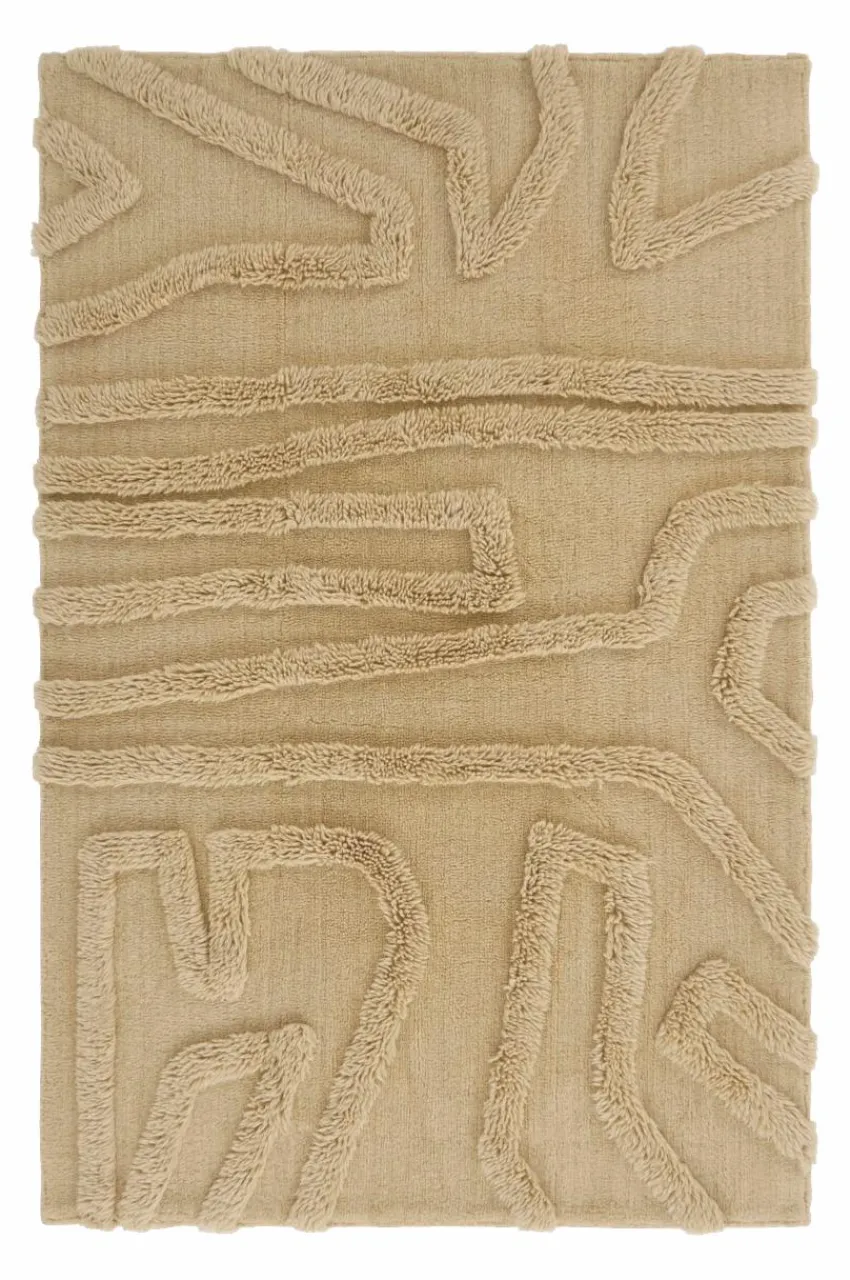 Bomulls- & Trasmattor|Jotex RUE Luggmatta Beige