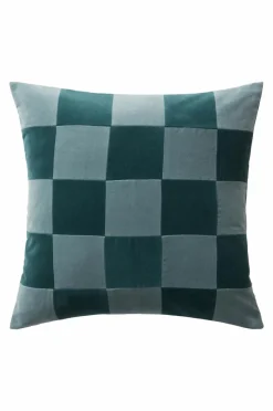 Prydnadskuddar & Fodral|Jotex RUTH CHECK Kuddfodral 50x50 Cm Blå/grön