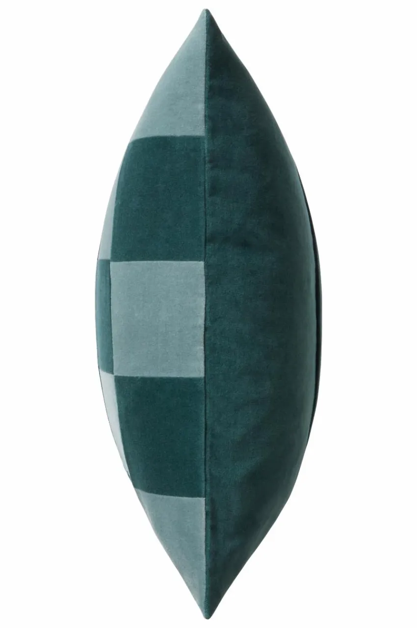 Prydnadskuddar & Fodral|Jotex RUTH CHECK Kuddfodral 50x50 Cm Blå/grön