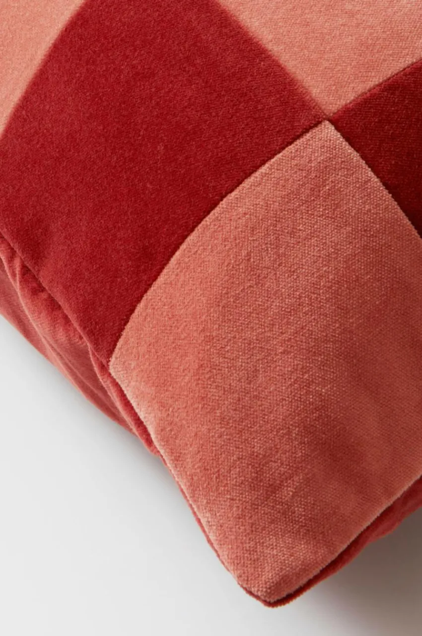 Prydnadskuddar & Fodral|Jotex RUTH CHECK Kuddfodral 60x40 Cm Rosa/röd