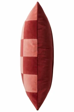 Prydnadskuddar & Fodral|Jotex RUTH CHECK Kuddfodral 60x40 Cm Rosa/röd