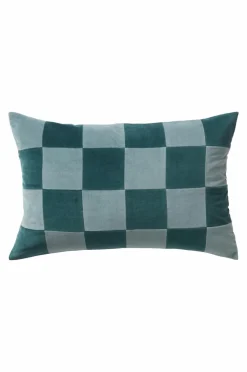 Prydnadskuddar & Fodral|Jotex RUTH CHECK Kuddfodral 60x40 Cm Blå/grön