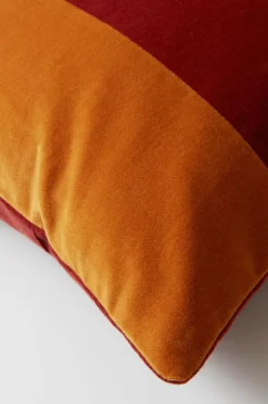 Prydnadskuddar & Fodral|Jotex RUTH STRIPE Kuddfodral 60x40 Cm Brun/röd