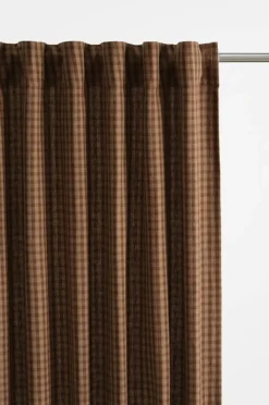Multifunktionsgardiner|Jotex RYLIE Multifunktionsgardin 2-pack Brun