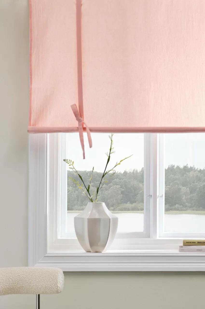 Hissgardiner|Jotex SADIE Roll-up Gardin Ljusrosa