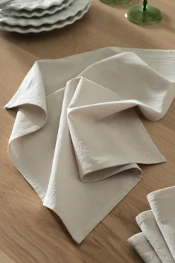 Servetter|Jotex SADIE Servett 4-pack Ljusgrå