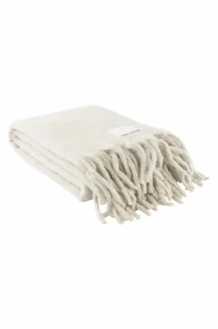 Plädar & Filtar|Jotex SAGA Pläd Naturvit