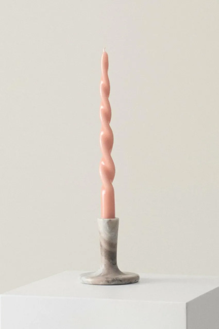 Ljusstakar|Jotex SALLE Ljusstake Brun/beige