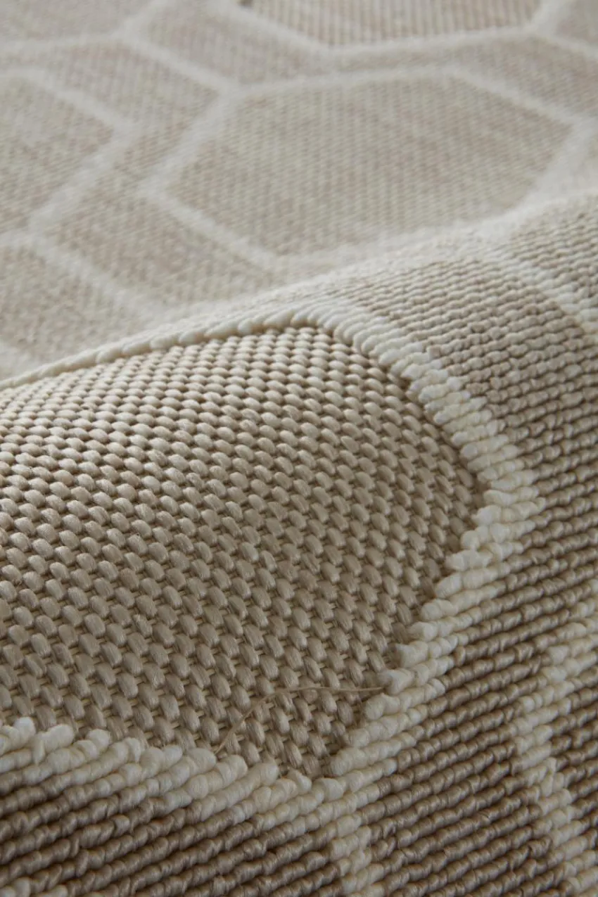 Utomhusmattor|Utomhusmattor|Jotex SAN DONA Utomhusmatta Beige/naturvit