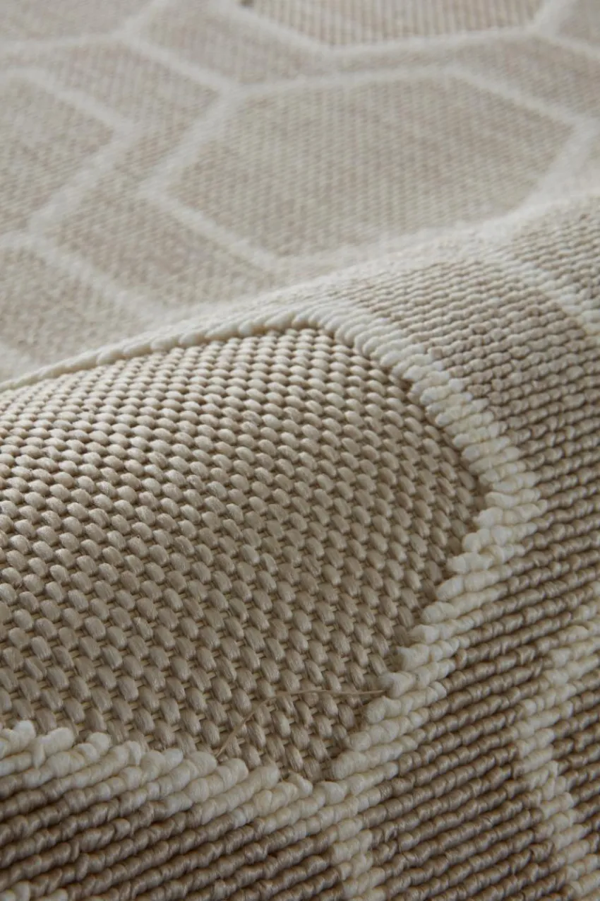 Utomhusmattor|Utomhusmattor|Jotex SAN DONA Utomhusmatta Beige/naturvit