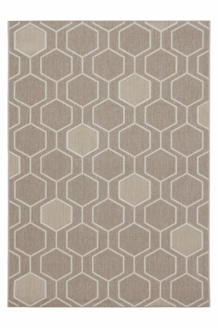 Utomhusmattor|Utomhusmattor|Jotex SAN DONA Utomhusmatta Beige/naturvit