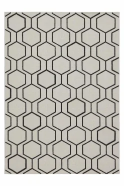 Utomhusmattor|Utomhusmattor|Jotex SAN DONA Utomhusmatta Beige/svart