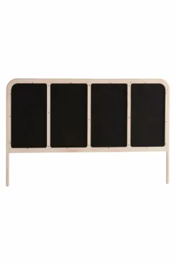 Sänggavlar|Jotex SANDHOLMEN Sänggavel 180 Cm Vitsåpad/vitbeige