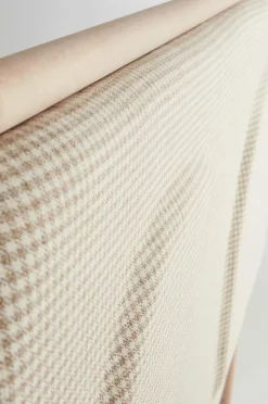 Sänggavlar|Jotex SANDHOLMEN Sänggavel 160 Cm Vitsåpad/vitbeige